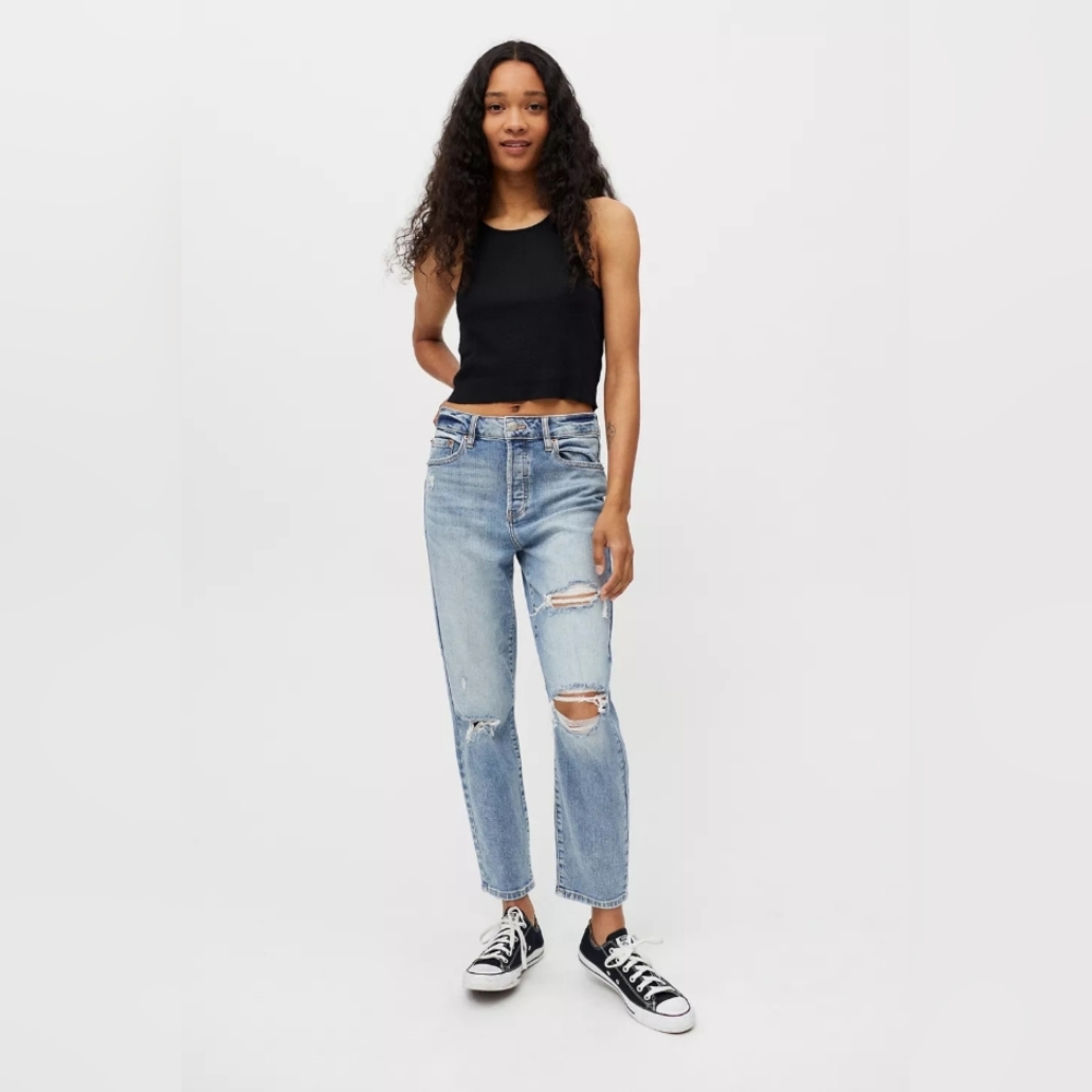 Daze Denim Light Blue Distressed Jeans
